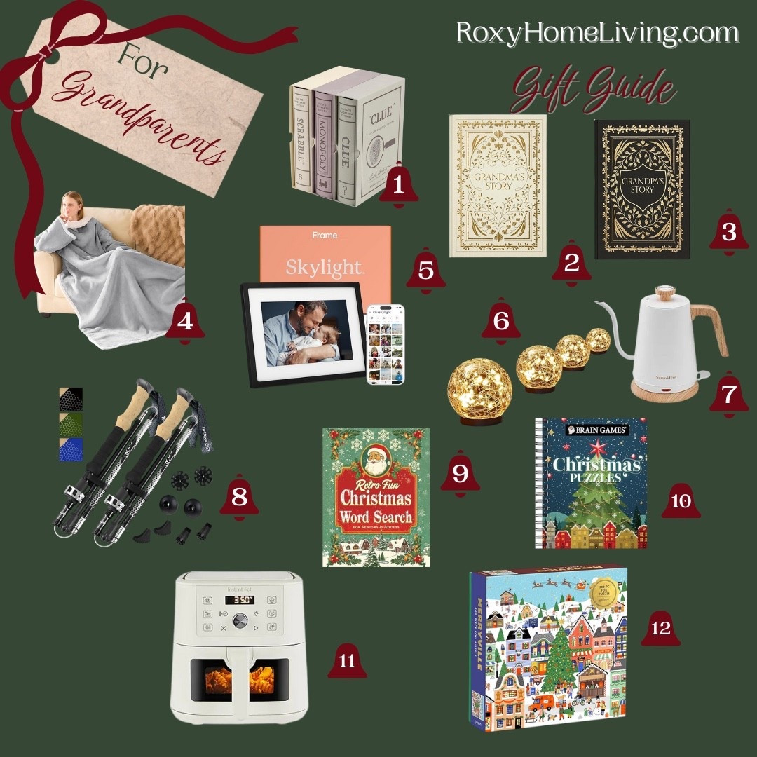 ❤️ Looking for meaningful gifts for grandparents? Our Grandparent Gift Guide is filled with thoughtful keepsakes, cozy comforts, personalized treasures, and practical favorites they’ll truly appreciate. Discover the best gift ideas for grandma and grandpa that show just how loved they are! 🎁✨

#LTKHoliday #LTKCyberWeek #LTKGiftGuide