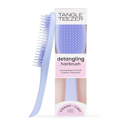 Tangle Teezer Ultimate Detangler Brush for Wet & Dry Hair, Eliminates Knots & Reduces Breakage for All Hair Types, Sweet Lavender | Amazon (US)