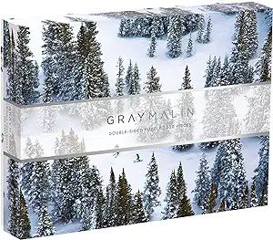 Amazon.com: Galison Gray Malin 2-Sided Jigsaw Puzzle, The Snow, 500 Pieces - 24” x 18”, Doubl... | Amazon (US)
