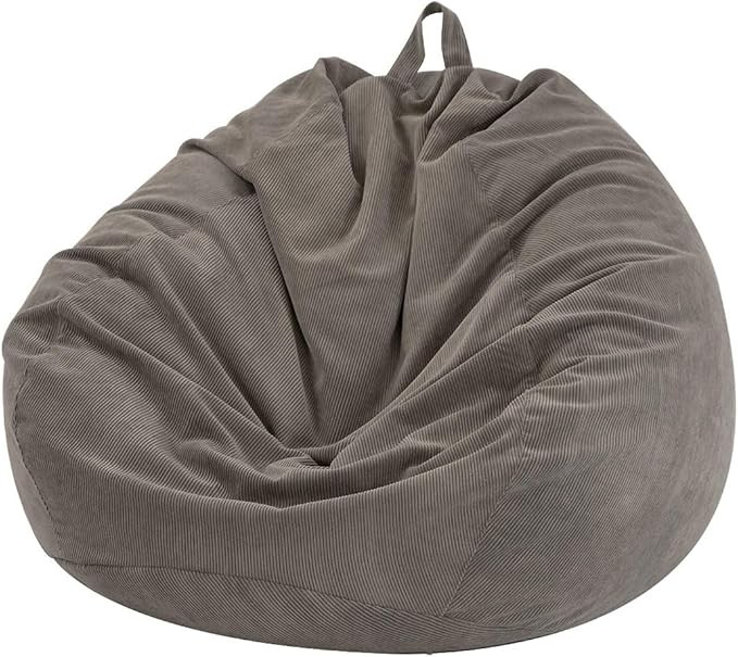 Nobildonna Bean Bag Chair Cover (No Filler) for Kids and Adults. Extra Large 300L Beanbag Stuffed... | Amazon (US)