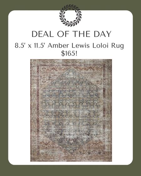Loloi x Amber Lewis area rug, Cyber Monday Sale

#LTKHoliday #LTKCyberweek #LTKhome