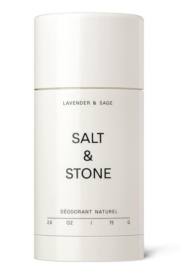 SALT & STONE Natural Deodorant (Lavender & Sage, Nº 1) Made w/Probiotics. 24 Hr Odor Protection ... | Amazon (US)