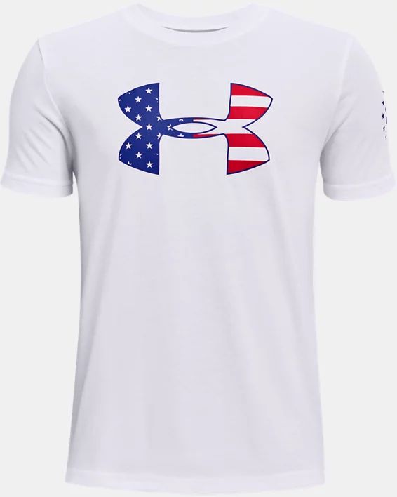 Boys' UA Freedom Star Stripes T-Shirt | Under Armour (CA)