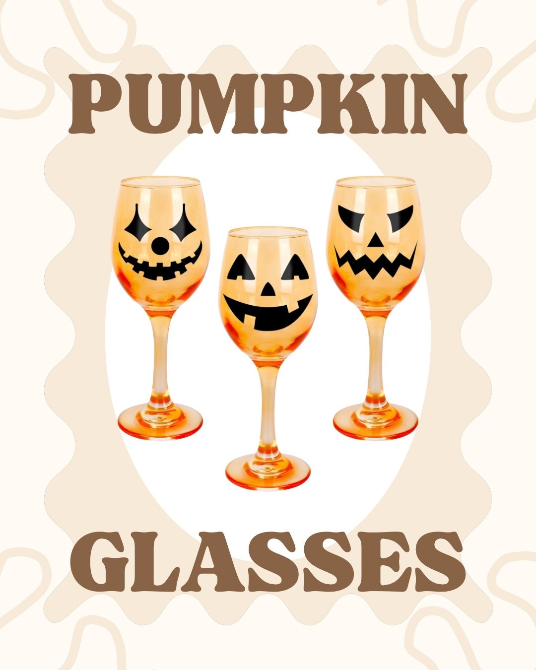 How cute are these pumpkin wine glasses! So perfect for your next Halloween party!

Halloween drinkware | Halloween bar cart decor | Halloween bar | pumpkin glasses 

#amazonfinds #halloween #drinkware #tableware #holidaydecorating

#LTKSeasonal #LTKHome #LTKFindsUnder50