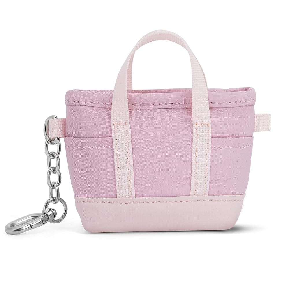 Coin Purse Mini Tote Bag Keychain Small Change Purse Key Pouch Charm Pink Cute Makeup Bag Wallets... | Amazon (US)