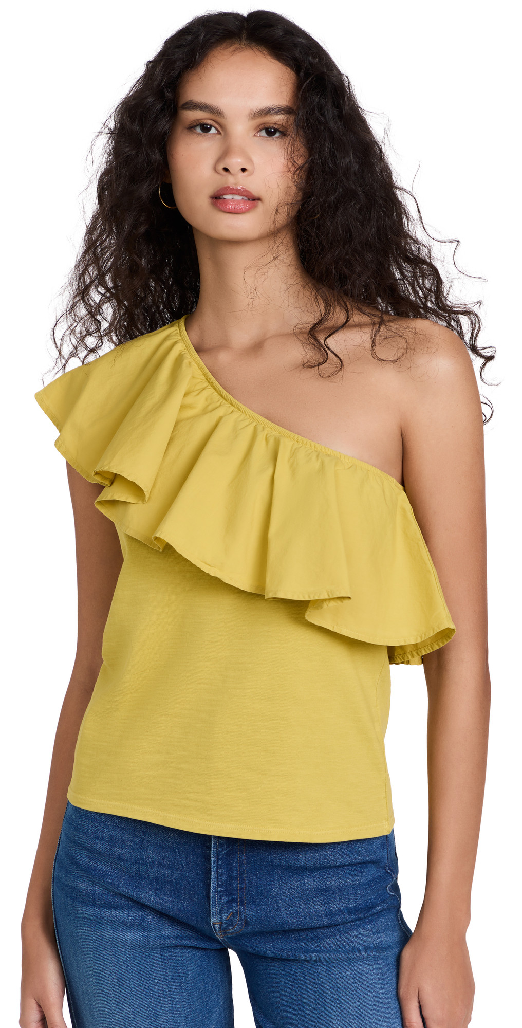 Noella Ruffle One Shoulder Top | Shopbop