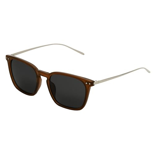 Dockers Men's Gideon Square Polarized Sunglasses, Brown, 50mm | Amazon (US)
