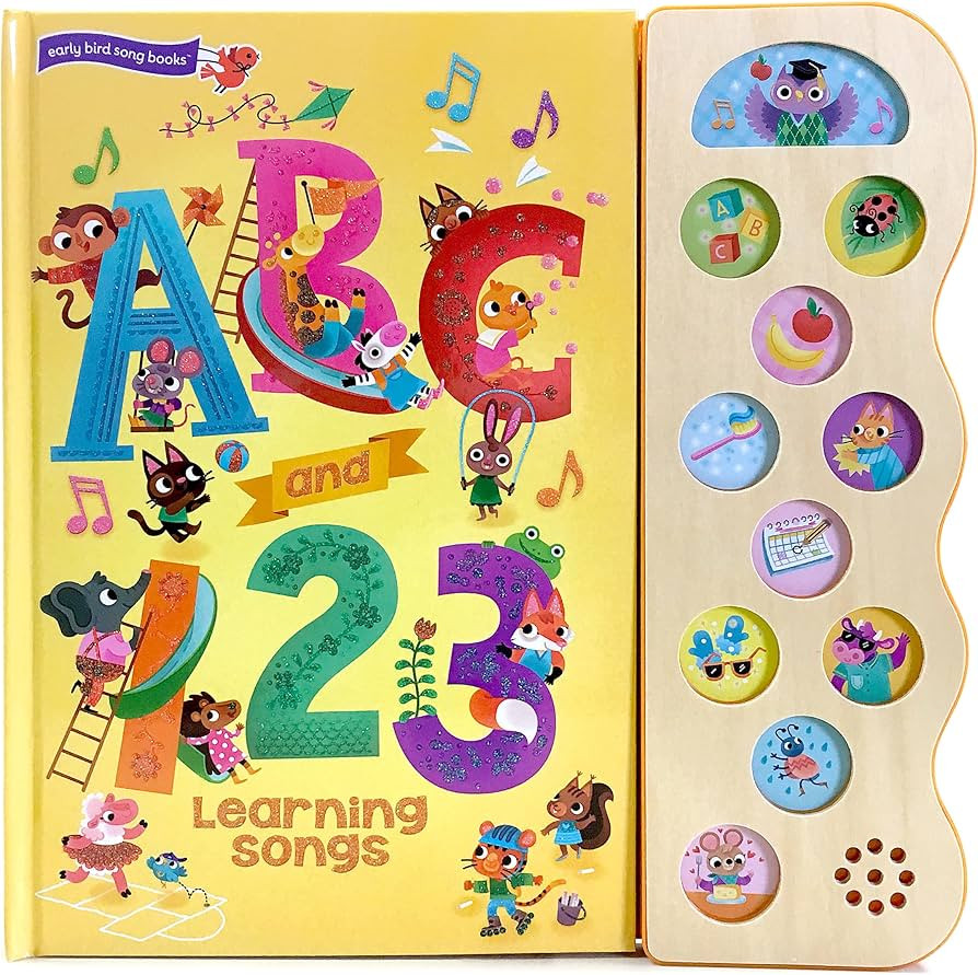 ABC & 123 Learning Songs: Interactive Children's Sound Book (11 Button Sound) | Amazon (US)