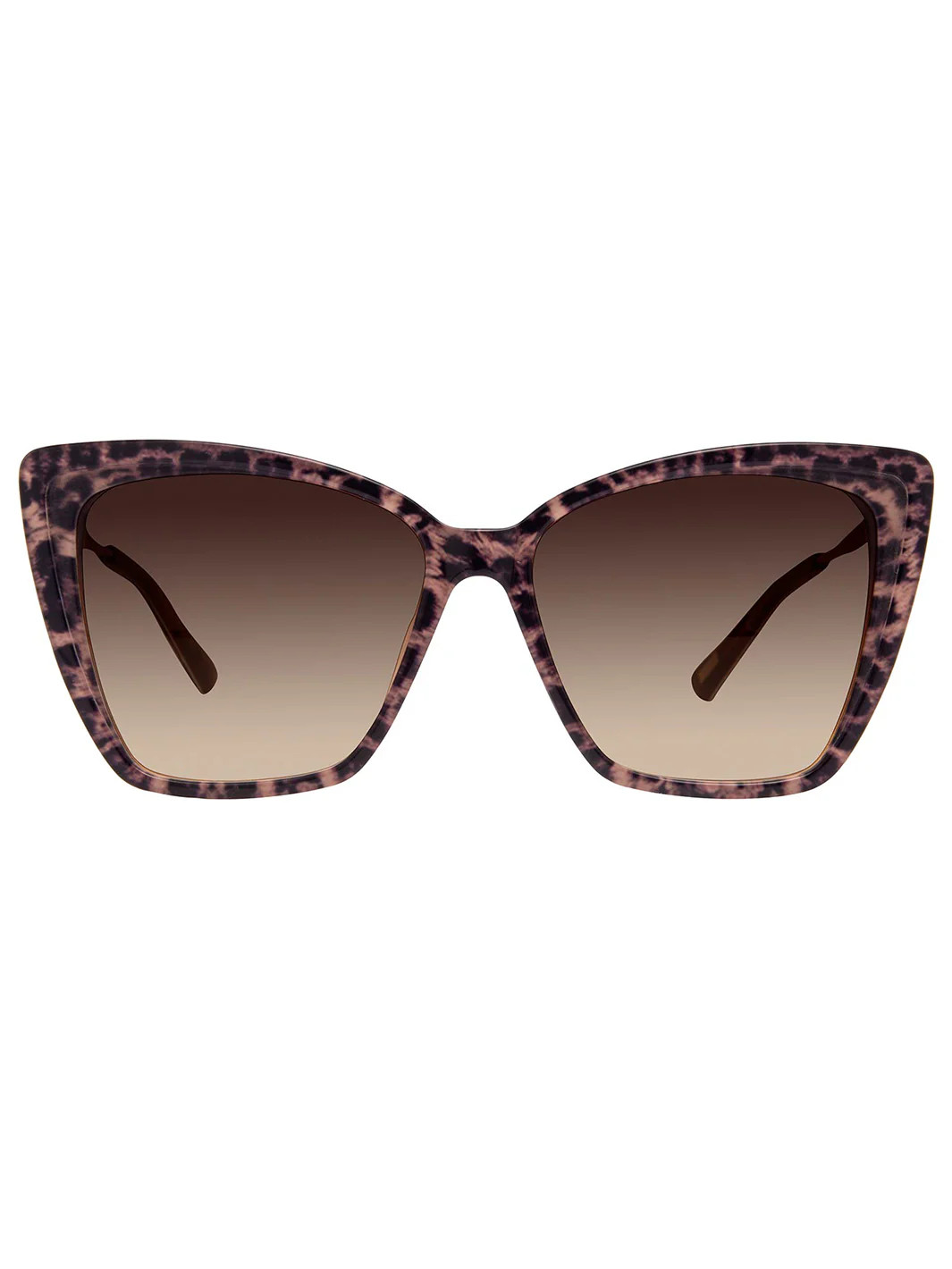DIFF Eyewear Becky II Cat Eye Sunglass in Clear 57-15-145 Lord & Taylor | Lord & Taylor