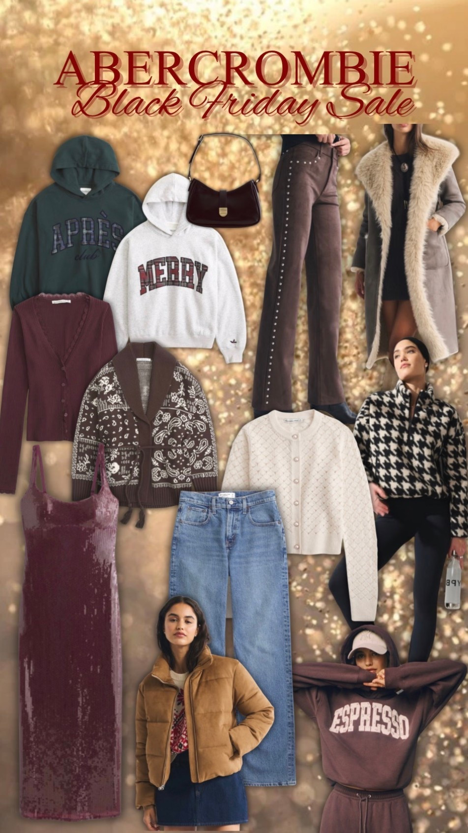 Abercrombie’s Black Friday Sale is live and they have so many good new arrivals including some great options for Friendsgiving outfits, casual lounge wear and holiday party outfits! Use code CYBERAF for an additional 25% off! 

#LTKHoliday #LTKCyberWeek #LTKGiftGuide