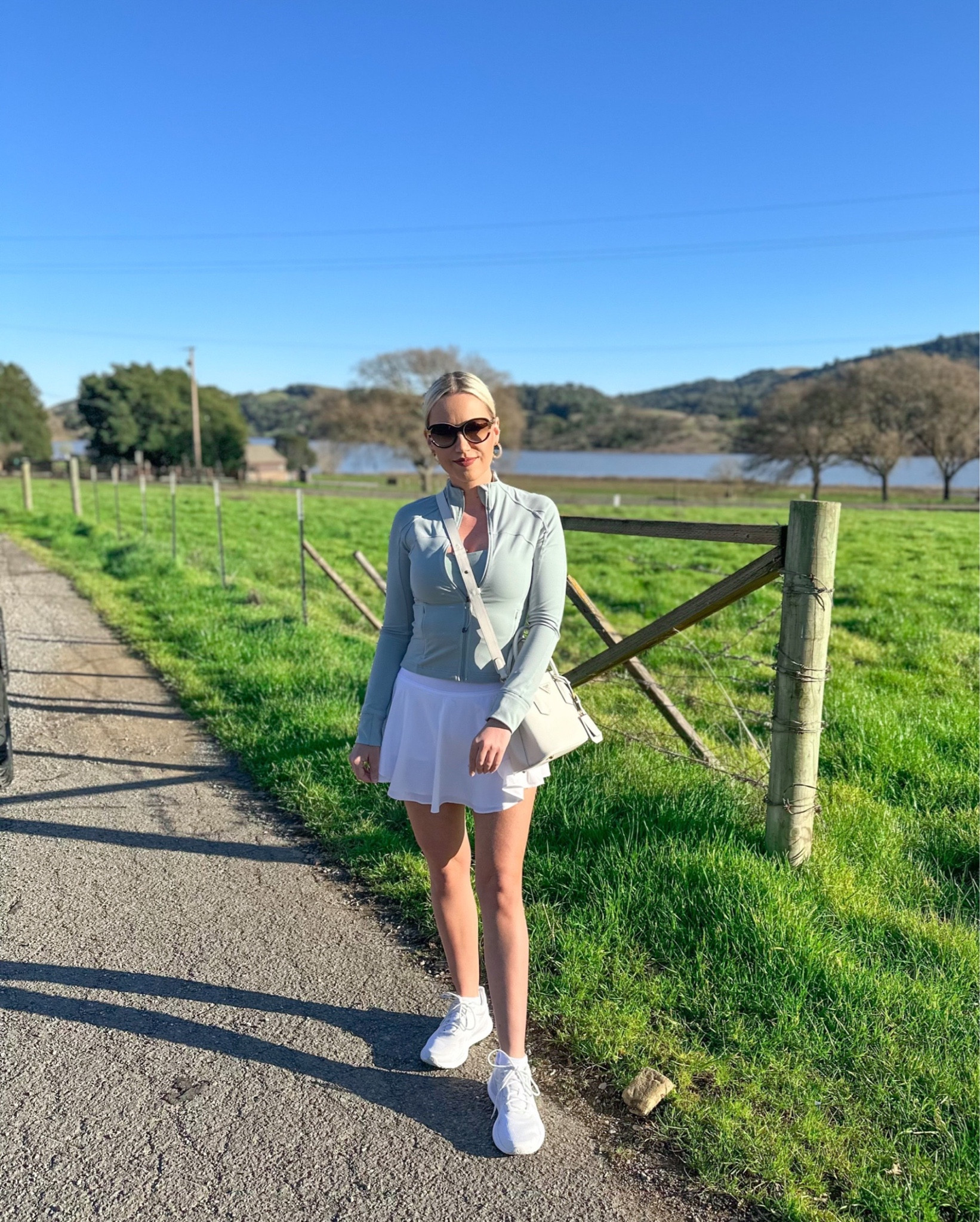 Ready for spring weather (and styles!)

Jacket: Silver Blue, 6
Skirt: White, 4
Sneakers: White, 9.5

Athleisure | Casual | Activewear | Tennis | Golf | Skort | Mini Skirt

#LTKfit