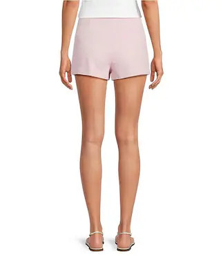 Carly Tweed Mid Rise Coordinating Shorts | Dillard's