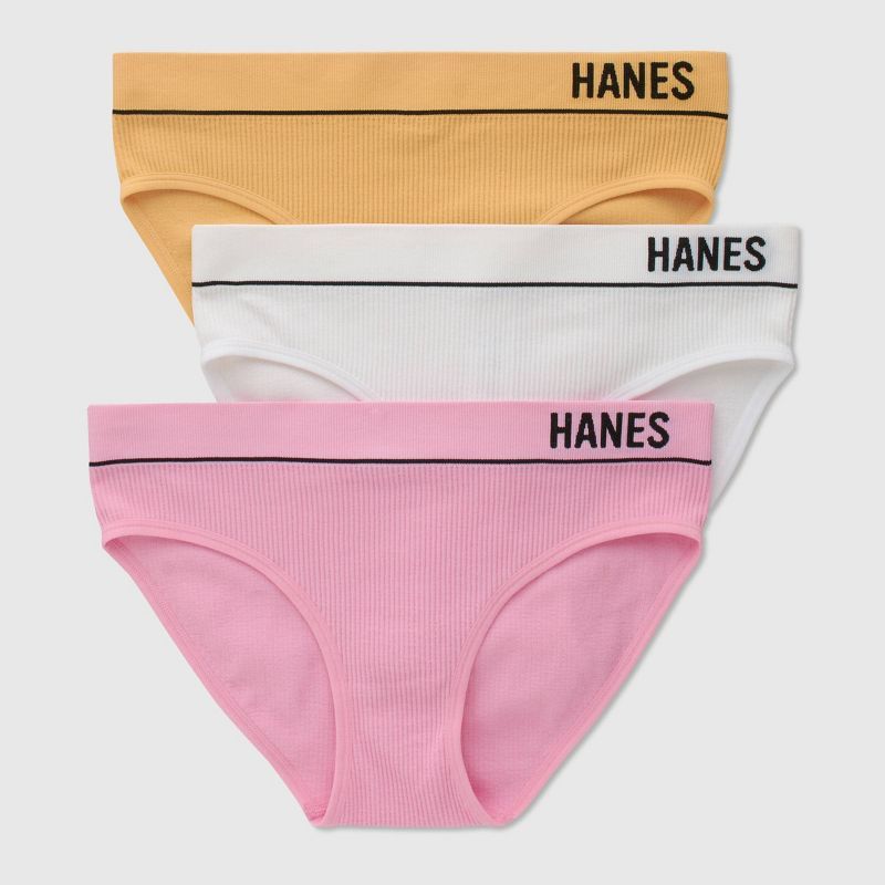 Hanes Originals Women's 3pk Ribbed Bikini Underwear | Target