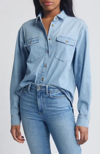 Denim Button-Up Shirt | Nordstrom Rack