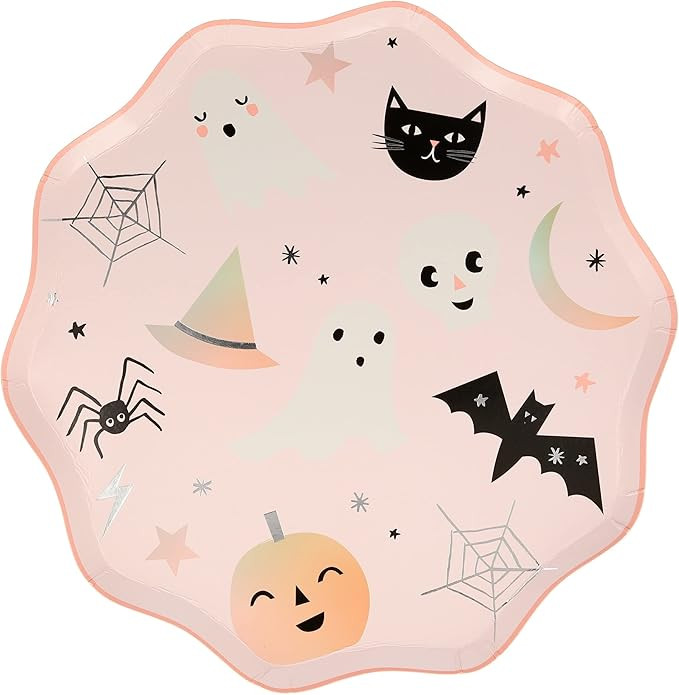 Meri Meri Pastel Halloween Dinner Plates (Pack of 8) | Amazon (US)