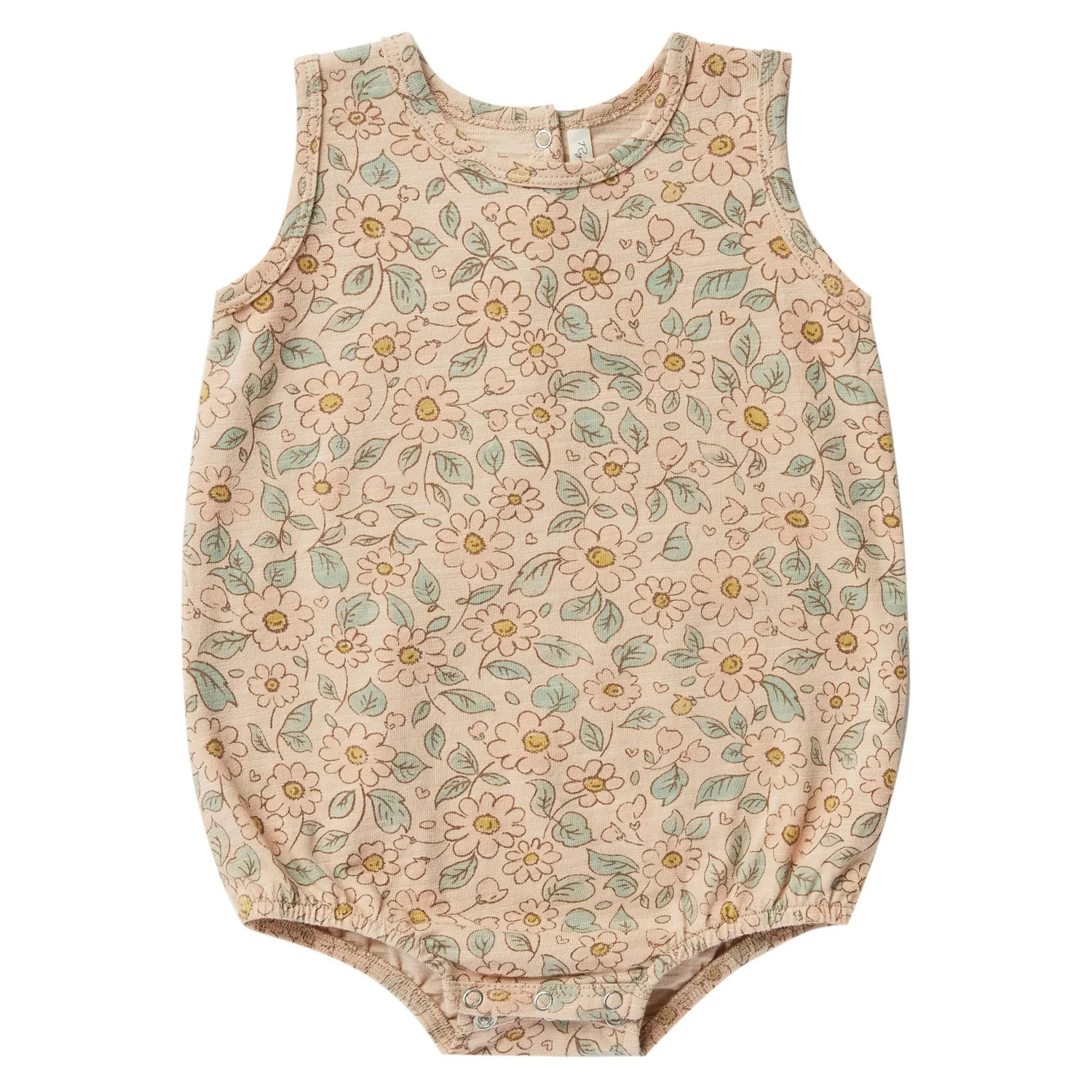 Rylee & Cru Bubble Bodysuit, Blush Floral | SpearmintLOVE