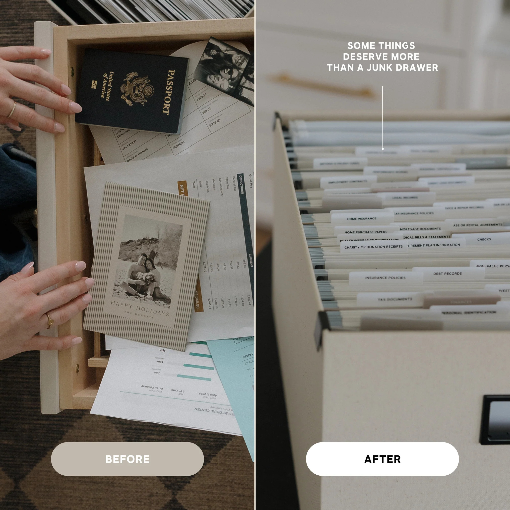 Essentials Filing System | The Dailee