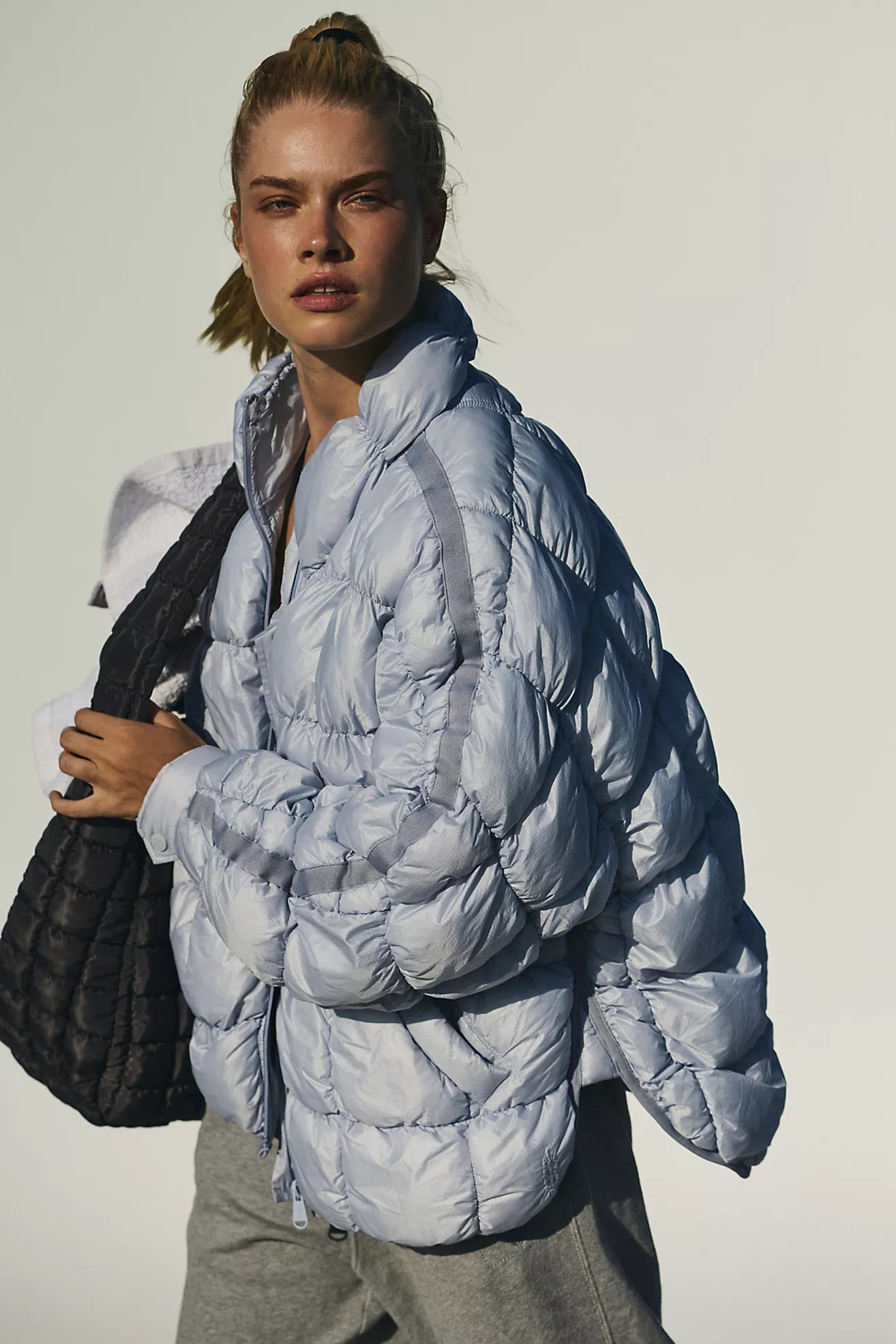 Scrunchy Glossy Pippa Packable Puffer Jacket | Free People (Global - UK&FR Excluded)