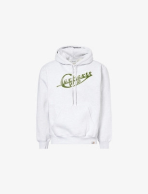 Marketing Brand-Print Cotton-Blend Hoodie | Selfridges