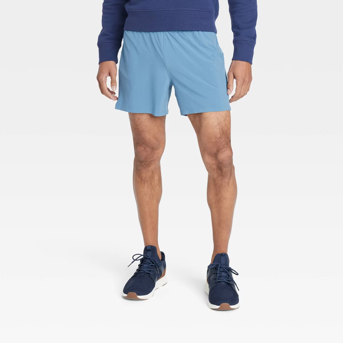 Men's Run Shorts 5" - All In Motion™ Airway Blue M | Target