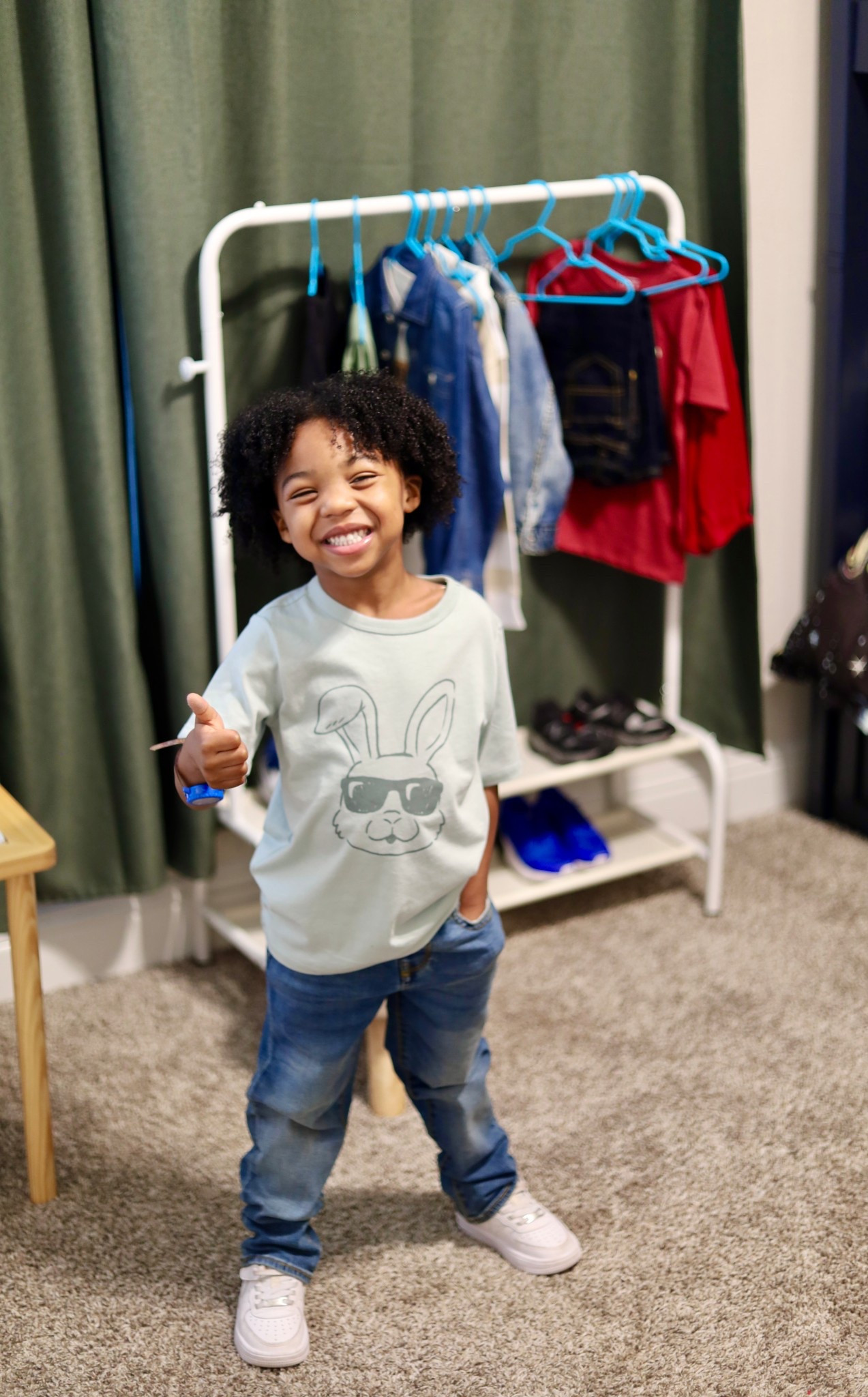 This bunny tee was to cute not to grab for this Easter outfit! @childrensplace 

#LTKSaleAlert #LTKootd #LTKKids