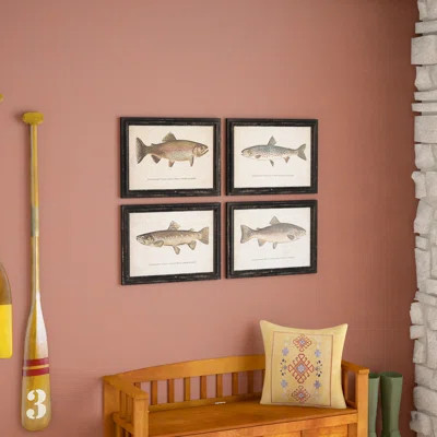 Brier Trout Prints Under - Picture Frame Graphic Art Print | Wayfair North America