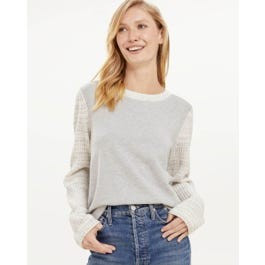 Andi Mix Media Pullover Sweater | Splendid