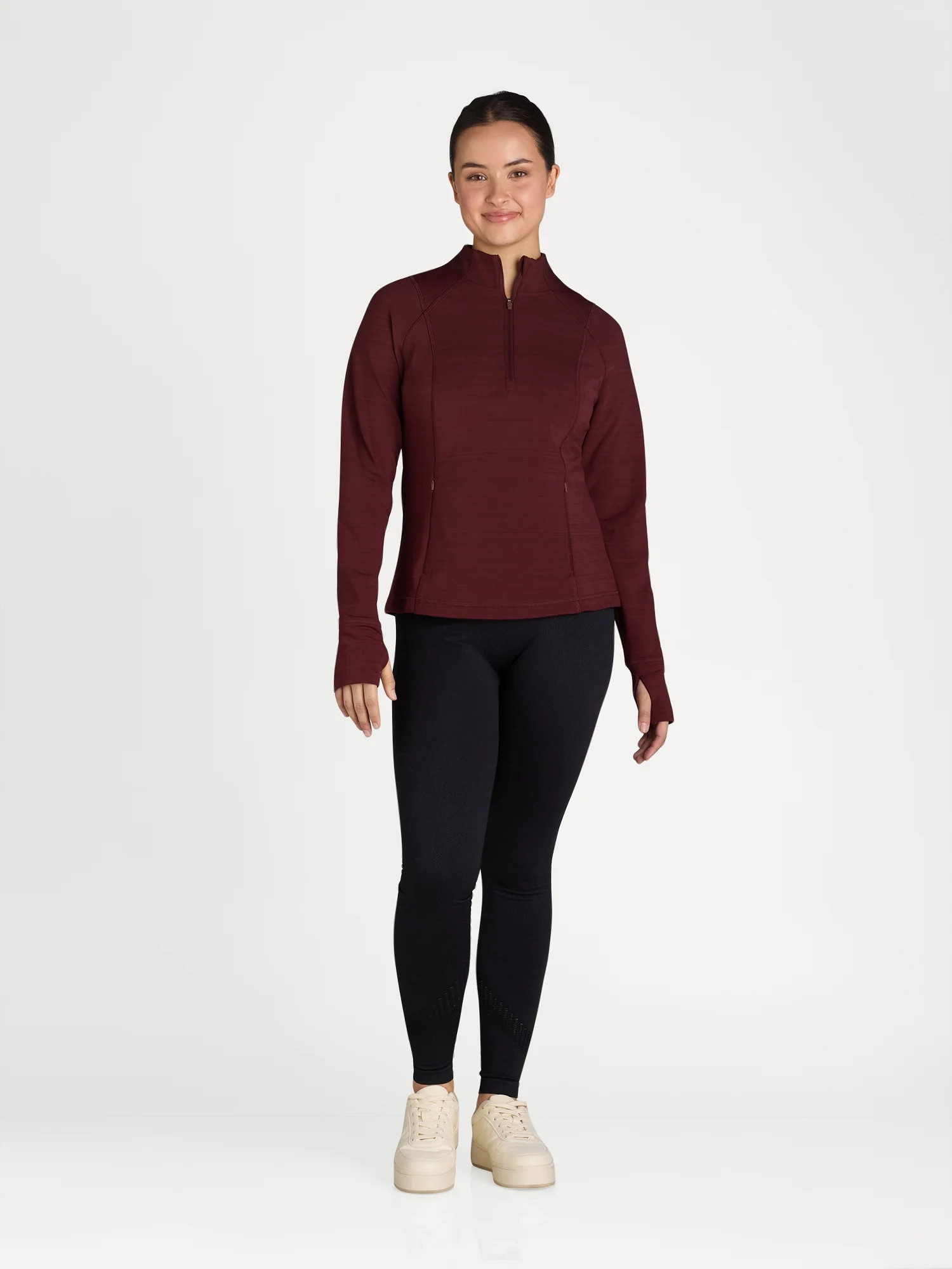 Avia Women's Quarter-Zip Performance Jacket, Sizes XS-XXXL - Walmart.com | Walmart (US)