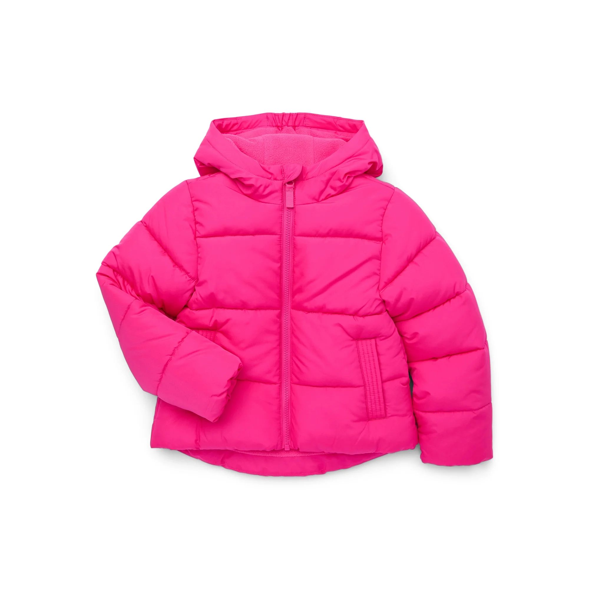 Swiss Tech Girls Puffer Jacket, Sizes 4-18 | Walmart (US)