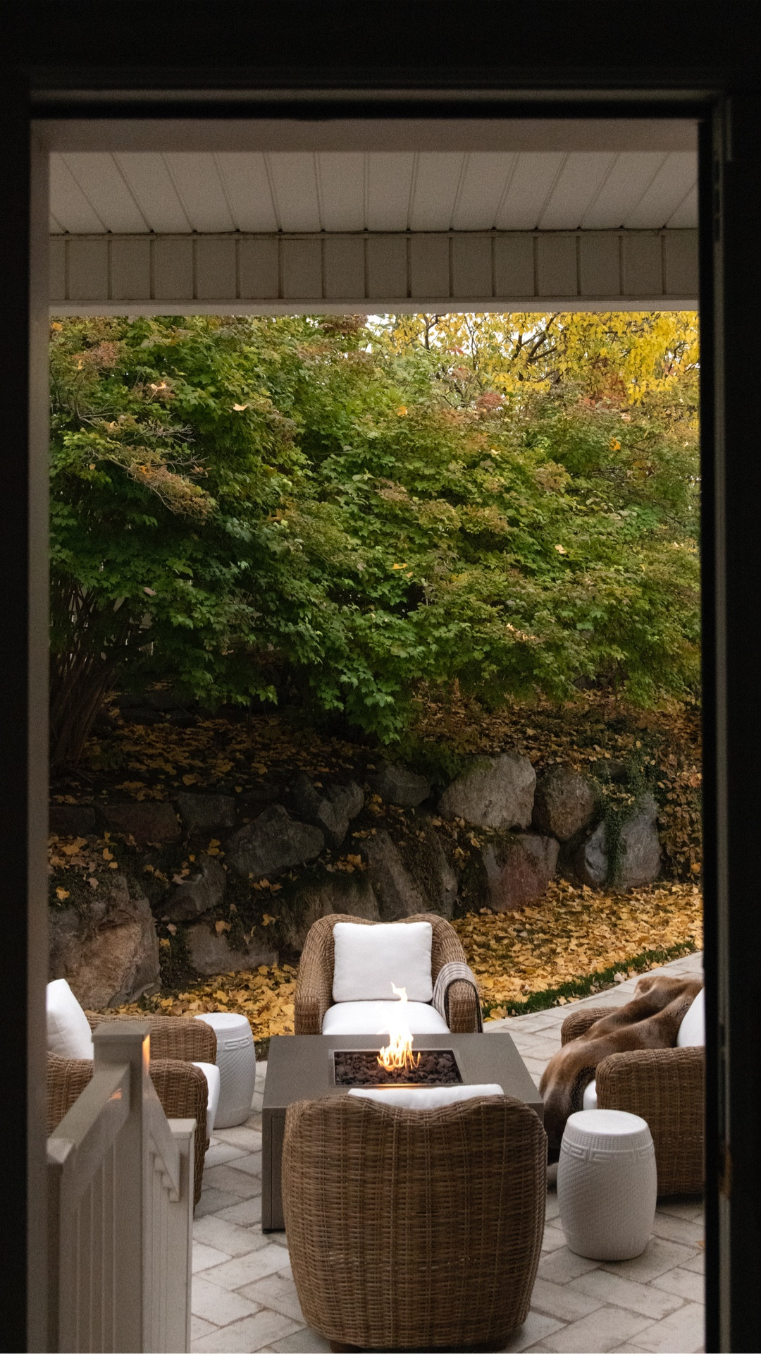 Soaking up the last bit of fall on the patio

#LTKHome #LTKSeasonal