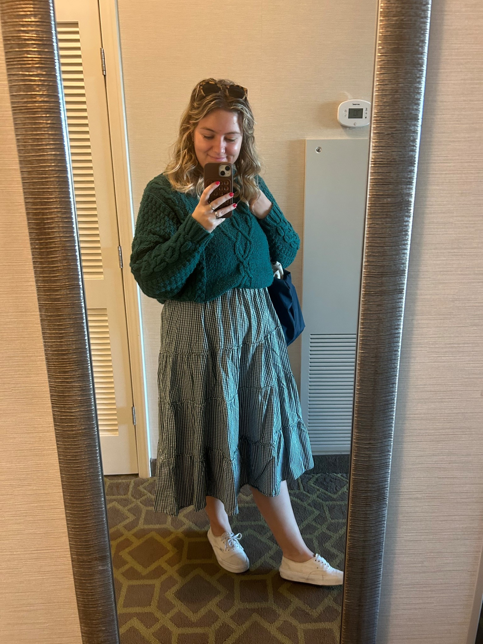 All dressed and ready for a day of fun and shopping! Heading to King Street and exploring in Charleston. 

Hill house dress, sweater, cold weather outfit, layered, crop tuck, sweater and dress, green dresss

#LTKSaleAlert #LTKHoliday