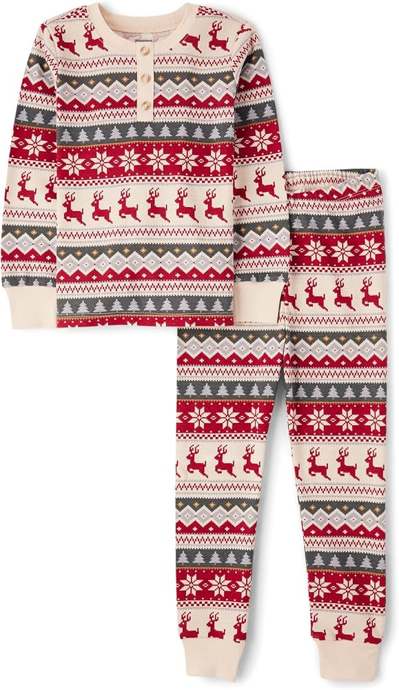 Gymboree Christmas Cotton 2-Piece Pajama Sets, Big Kid, Toddler, Baby Gymmie | Amazon (US)