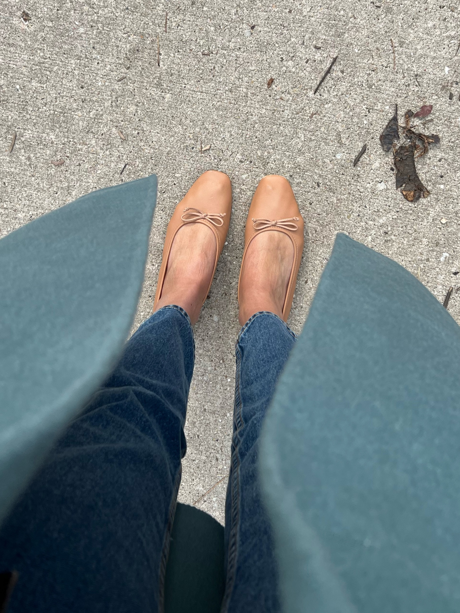 Softest ballet flats! Feel like ballet slippers! 😍 Go 1/2 size down. 