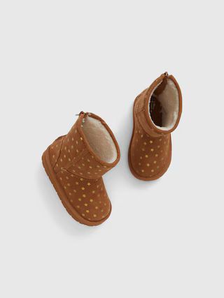 Toddler Cozy Sherpa Boots | Gap (US)