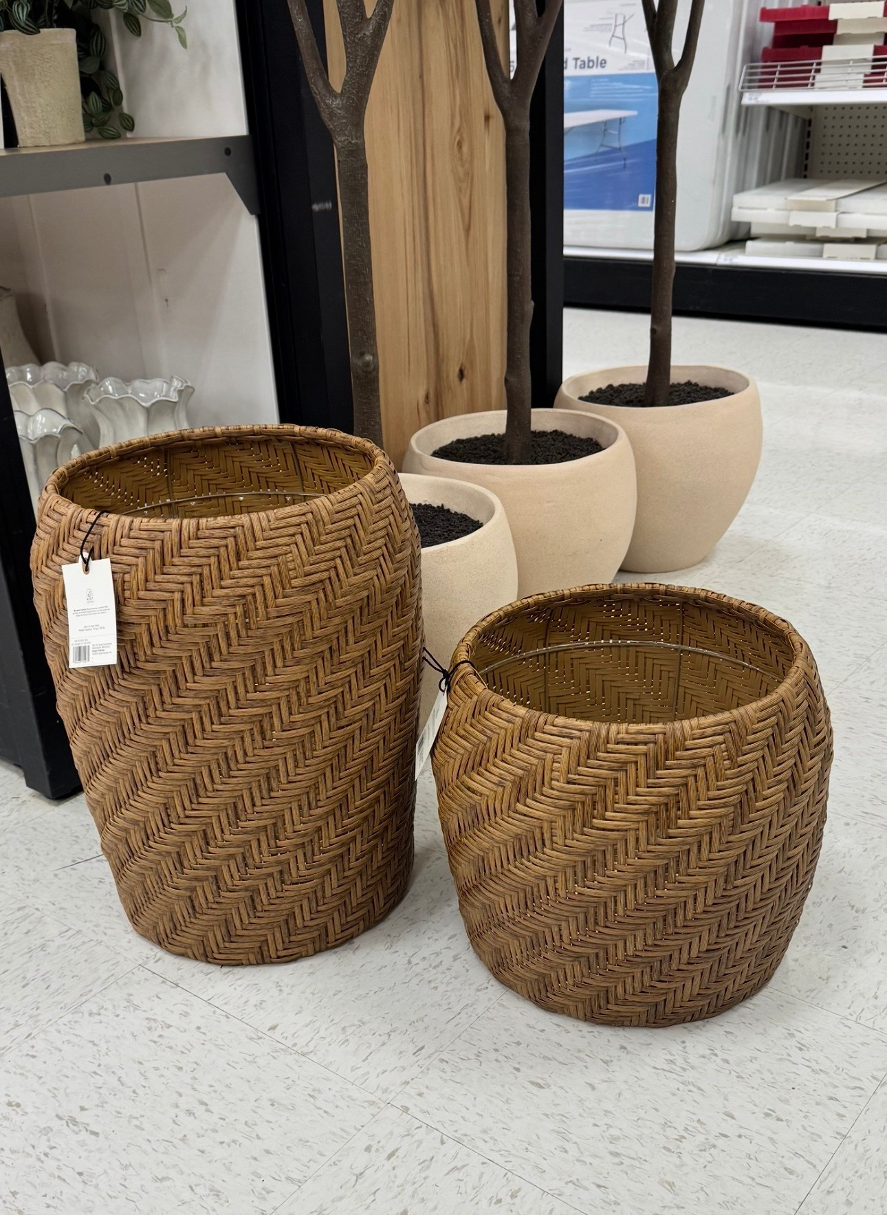 Have you seen these new planters yet?! 😍 they do have a liner inside 

#LTKSaleAlert #LTKHome #LTKSeasonal