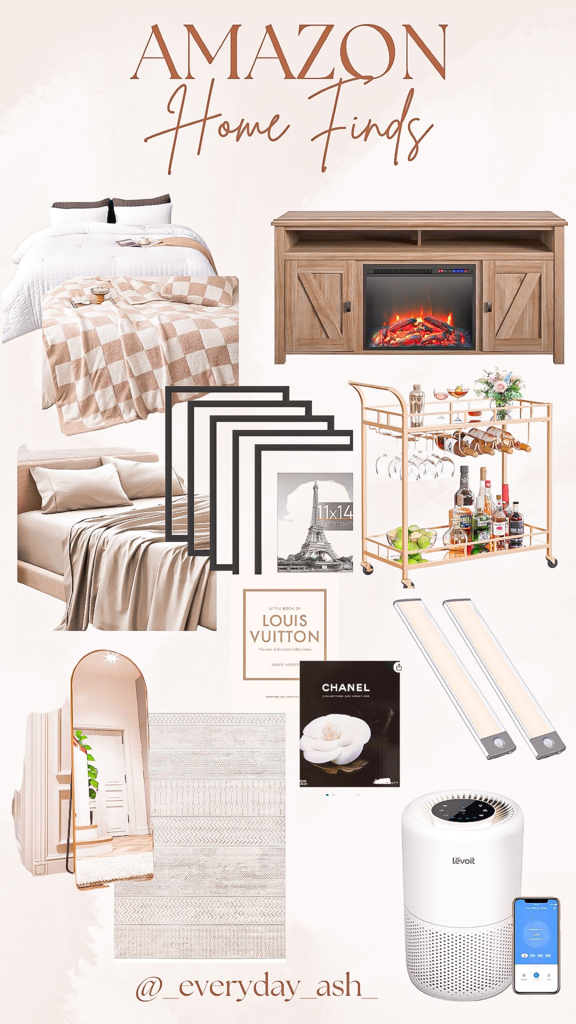 Amazon Home Finds - PRIME DAY FINDS & more 

Bedding, white bedding, comforter, duvet, king size bedding, neutral home decor,  neutral bedding, checkered blanket, brown and white blanket, home finds, bedroom decor, blanket, Dupe home finds, tv console, fireplace tv console, tv stand, neutral tv stand, wood tv console, wood fireplace, photo wall gallery, black picture frames, neutral picture frames, bar cart, gold bar cart, bed sheets, neutral bed sheets, books, living room decor, coffee table books, Louie Vuitton book, ottoman decor, Chanel book, cabinet lighting, under cabinet lighting, kitchen lighting, area rug, neutral rug, welcome mat, doormat, floor length mirror, gold mirror, standing mirror, amazon finds, amazon must haves, Levoit air purifier, amazon prime day, home sales, amazon sales 

#LTKstyletip #LTKhome #LTKxPrimeDay
