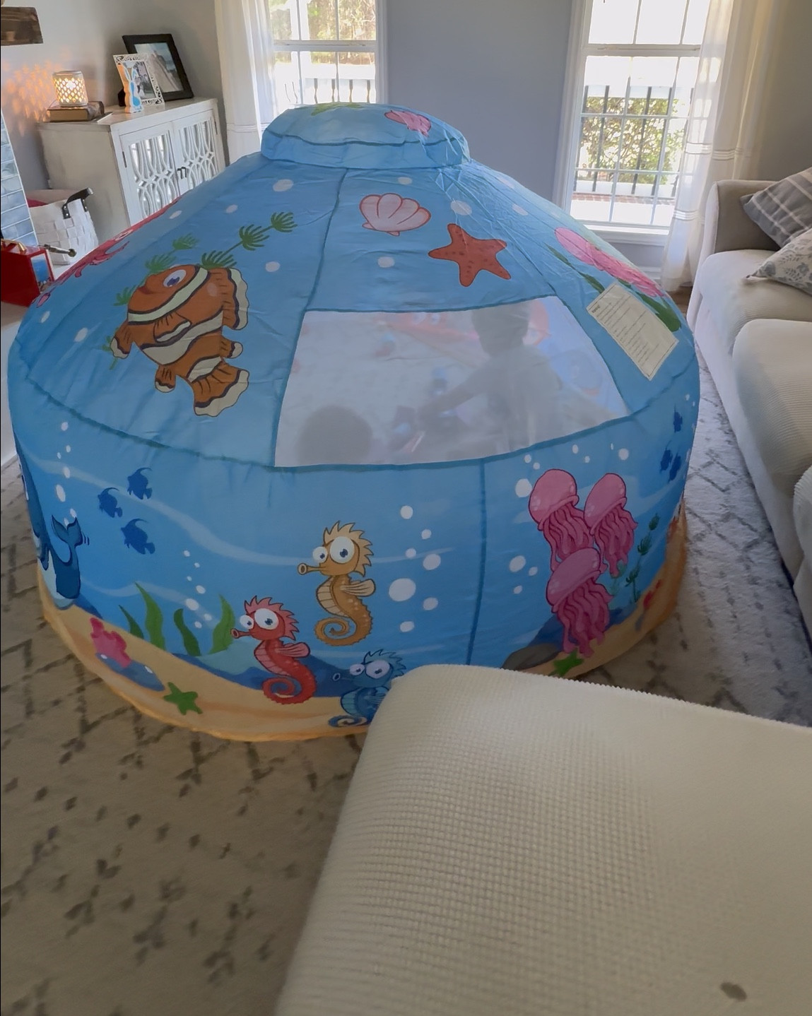 A great tent, especially for summer since it uses a fan 😉 

#LTKmomlife #LTKSaleAlert #LTKKids