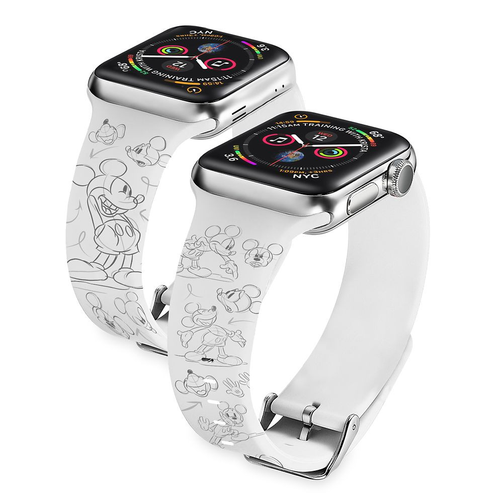Mickey Mouse Sketch Art Smart Watch Band | shopDisney | Disney Store