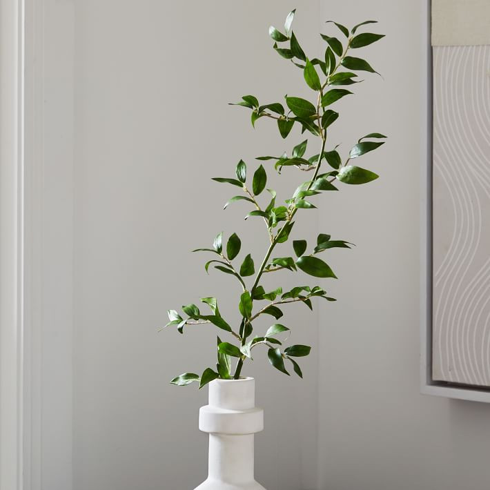 Faux Ficus Leaf Stem | West Elm (US)