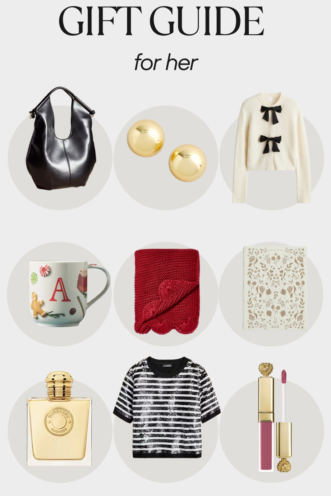 “🎁 The holidays are just around the corner! From cozy essentials to chic accessories, find thoughtful picks she’ll love. 🎄✨ #HolidayGiftGuide #GiftsForHer”

#LTKSaleAlert #LTKHoliday #LTKGiftGuide