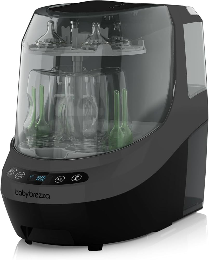 Baby Brezza Bottle Washer Pro - Baby Bottle Washer, Sterilizer + Dryer - All in One Machine Clean... | Amazon (US)