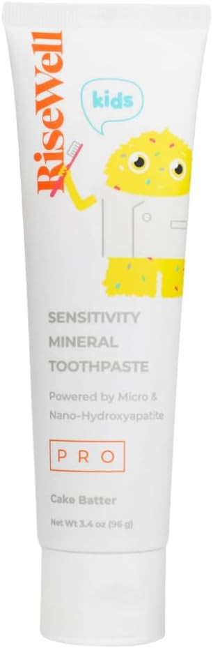 RiseWell PRO Kids Mineral Toothpaste - Micro & Nano Hydroxyapatite Toothpaste Kids - Made in USA,... | Amazon (US)