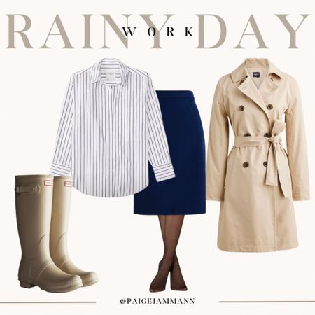 Casual rainy day, rainy day, rainy day outfit, casual rainy day outfit, Hunter rain boot, rain boots, work wear rainy day, workwear rainy day, workwear rainy day outfit

#liketkit #LTKstyletip #LTKSeasonal #LTKworkwear