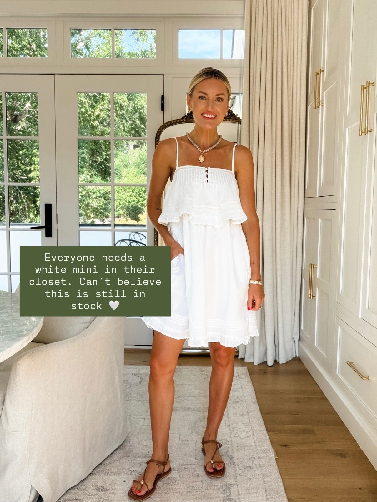 Grab this dress before it goes out of stock 👏🏼 wearing XS.

Loverly Grey, Walmart fashion, Walmart find, white mini dress, summer dress

#LTKootd #LTKSeasonal