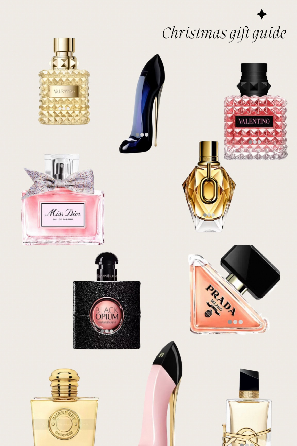 Christmas gift guide - perfume edit ✨ 
I have linked all of these on boots so you can also get your boots points 🎄