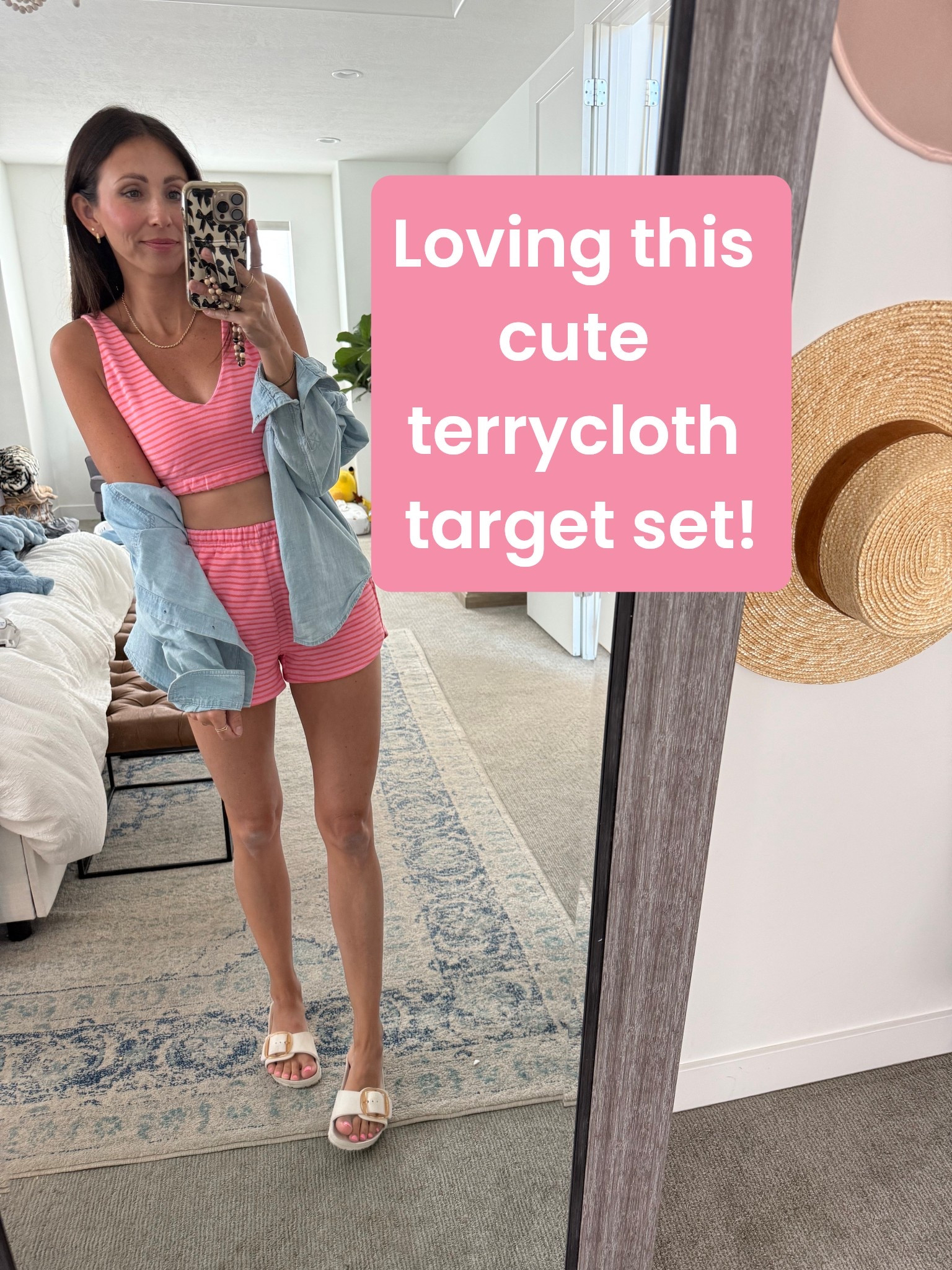 Wore this Target workout set to the splash pad with my kids yesterday! Comes in so many colors and is under $30 total!

#LTKActive #LTKStyleTip #LTKFindsUnder50