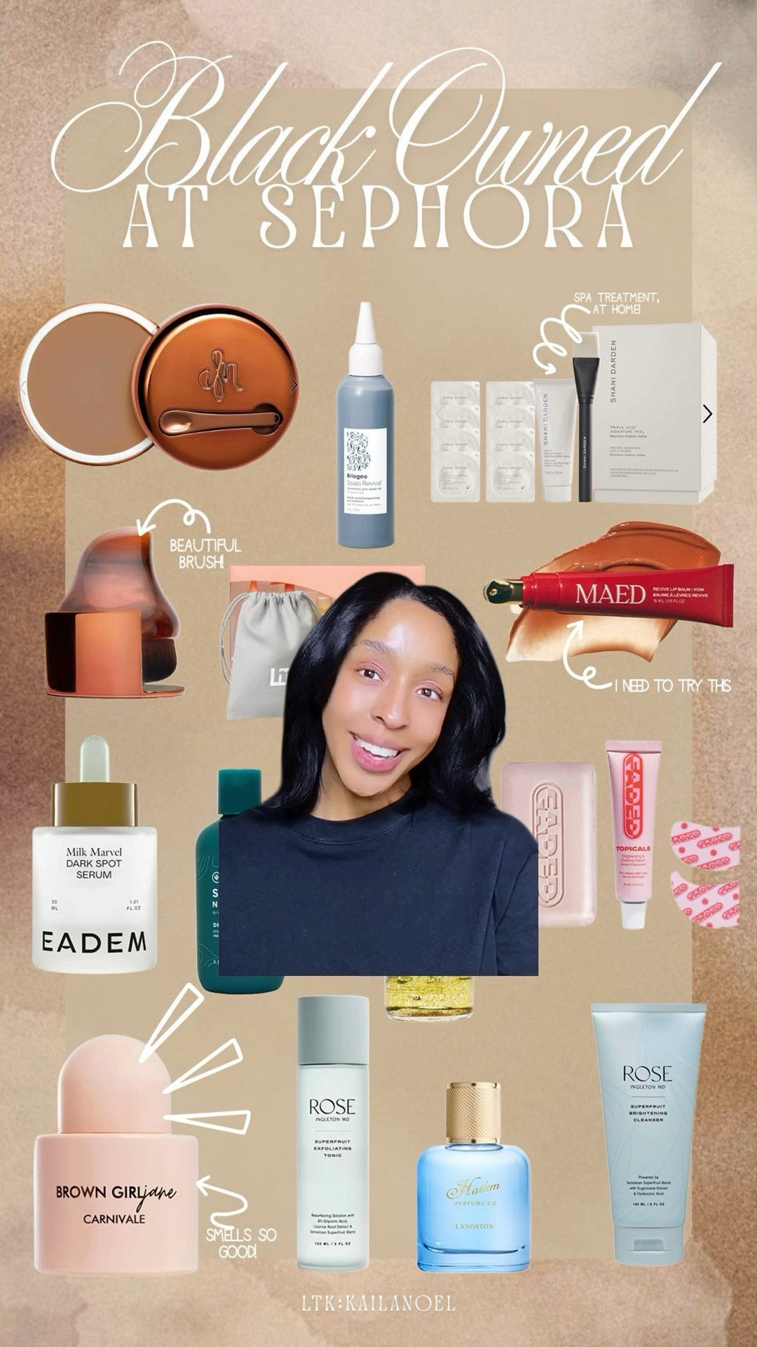 Acloser look at Black-owned brands currently platformed at @Sephora 


Each brings a distinct vibe to beauty.
E thoughtful formulation, strong brand identity, and products that each have their own identity. Consider this an edit worth exploring and discover with me!

#LTKBeauty #LTKselfcare