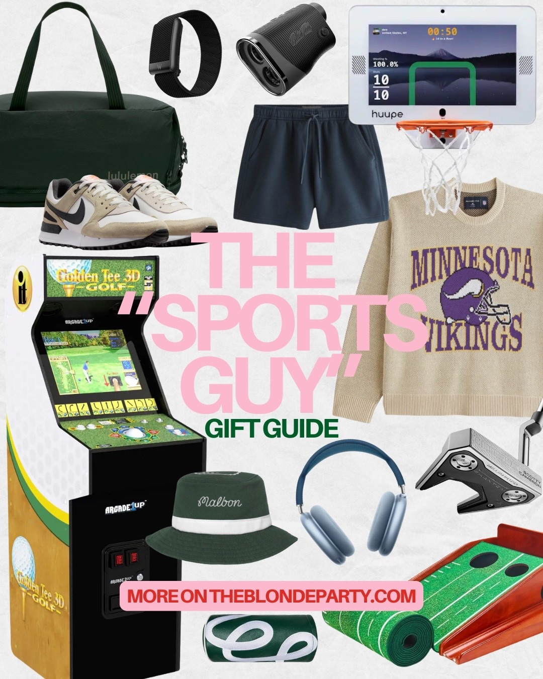 For the guy whose Sundays are for football, Fridays are for the golf course, and every other day includes at least one fantasy league.

Our Gifts for the Sports Guy guide covers it all — from sleek golf apparel and gadgets to team-inspired décor and game-day essentials. Whether he’s perfecting his swing or cheering from the couch, these picks bring the win.

Shop the full guide for the best gifts for sports fans, golfers, and the athletic guys in your life.


#LTKMens #LTKGiftGuide