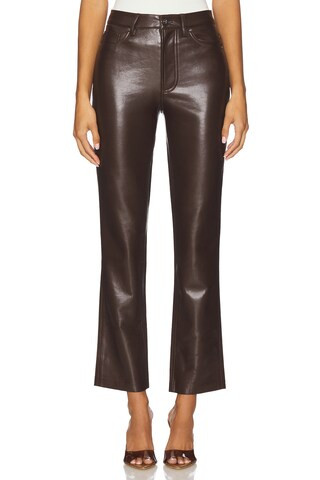 ANINE BING Bruno Pant in Deep Brown from Revolve.com | Revolve Clothing (Global)