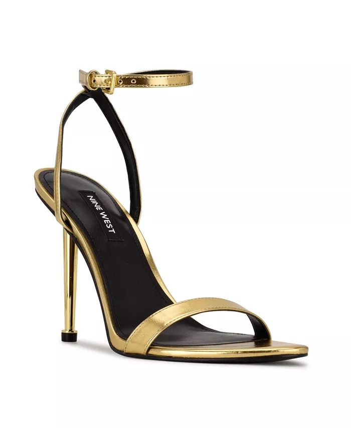 Nine West Women's Reina Almond Toe Stiletto Dress Sandals - Macy's | Macy's